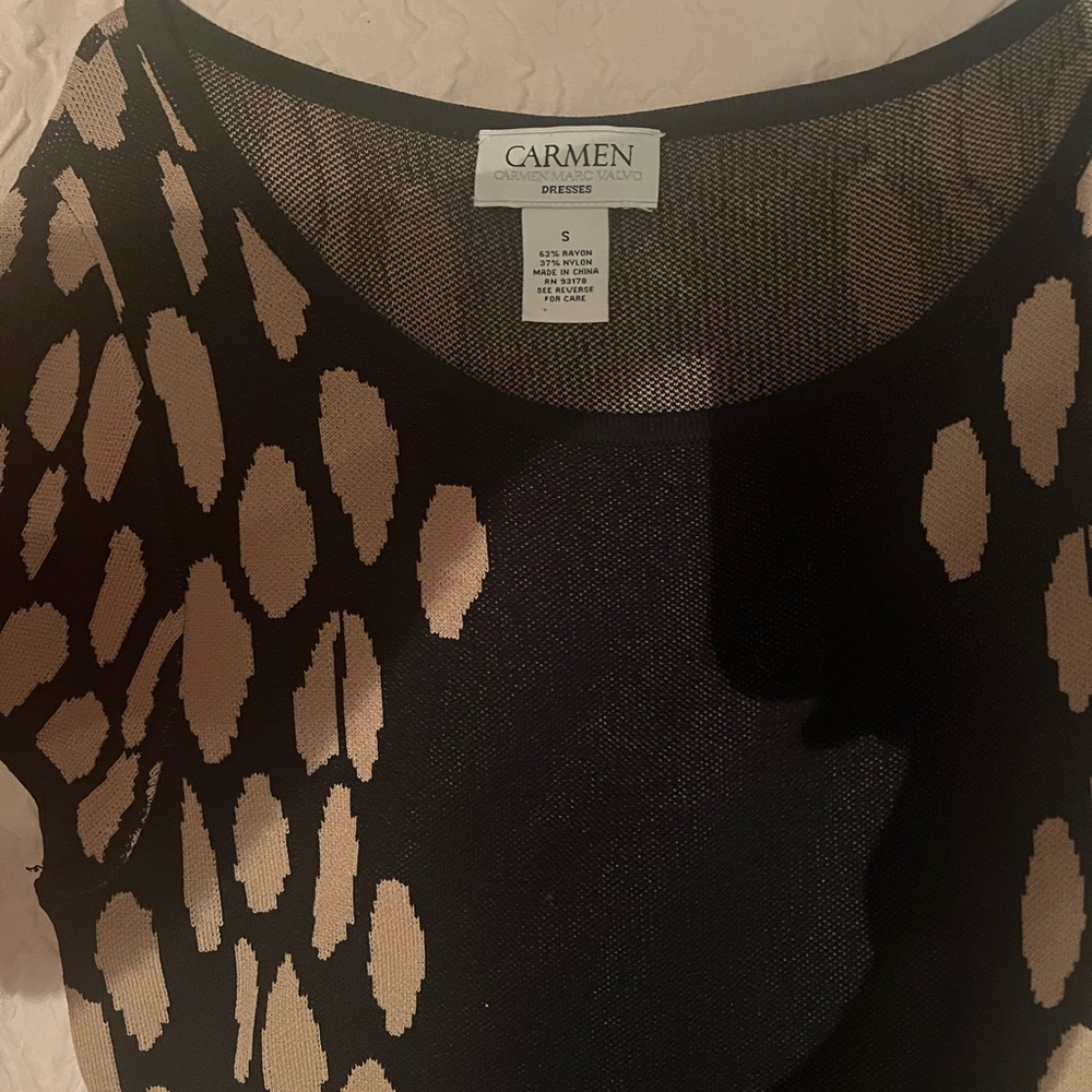 Black and Tan high quality dress